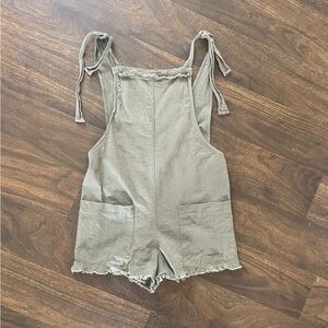 Olive Green Romper